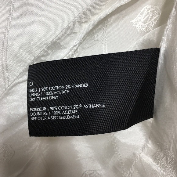 Club Monaco Tuxedo Style  While and Black Blazer 4 - Picture 11 of 14